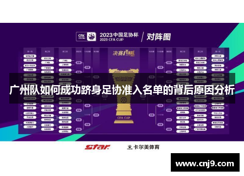 广州队如何成功跻身足协准入名单的背后原因分析